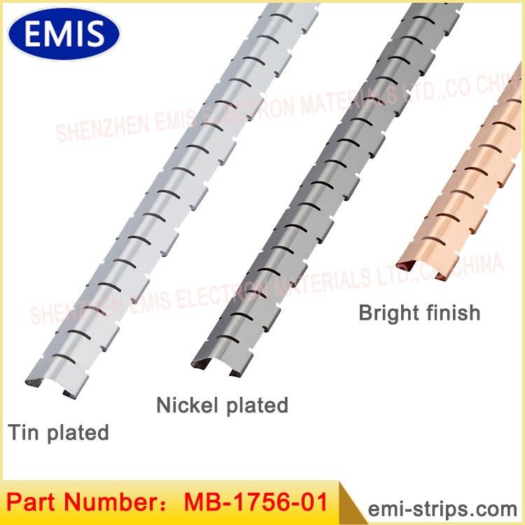 ช่องคู่ BeCu Finger Stock